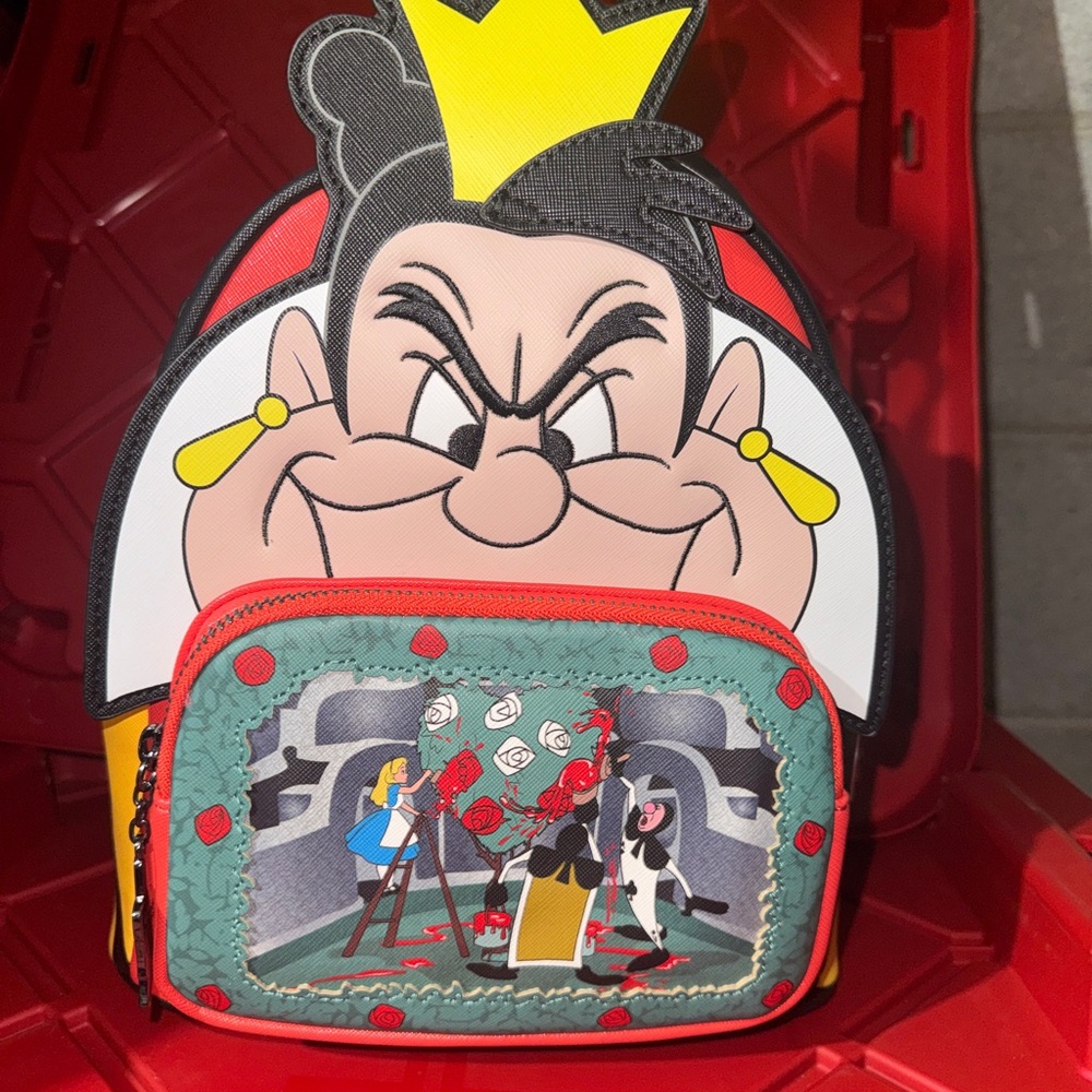 Alice in Wonderland mini loungefly Backpack